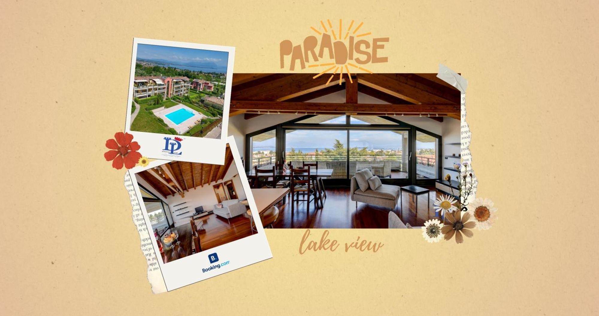 Desenzanoloft Official Partner Marriott Homes & Villas - Paradise Lake View In A 5 Pools Exclusive Residence Desenzano del Garda Eksteriør bilde